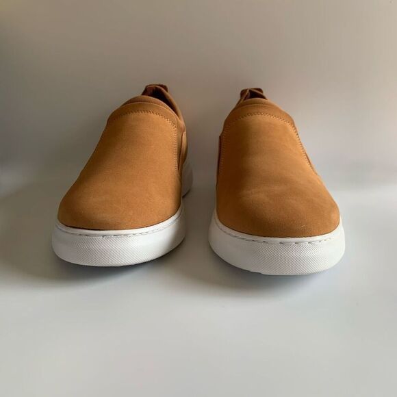 Samuel Hubbard Flight Slip-on Shoes in Nutmeg / White Size 8.5 - Picture 6 of 12